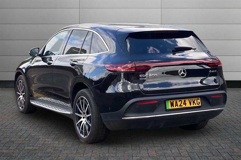Mercedes-Benz EQC 400 300Kw Amg Line Edition 80Kwh Black #2