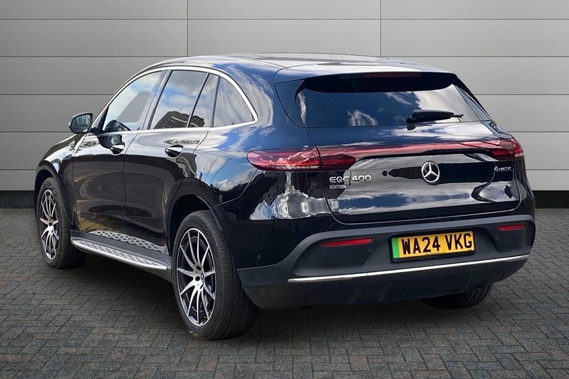 Mercedes-Benz EQC Eqc 400 80Kwh Amg Line Edition Suv Au WA24VKG Black #2