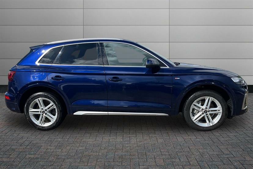 Audi Q5 40 Tdi Quattro S Line S Tronic Cs Blue #4