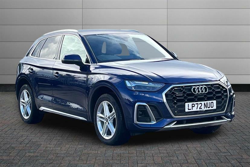 Audi Q5 40 Tdi Quattro S Line S Tronic Cs Blue