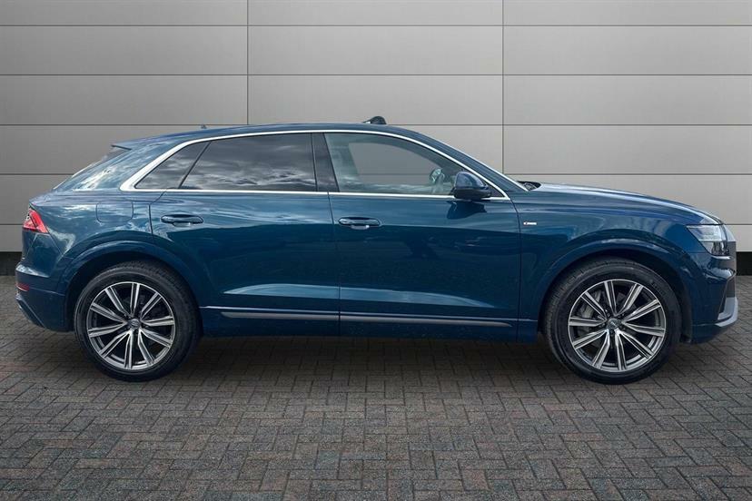 Audi Q8 50 Tdi Quattro S Line Tiptronic Blue #4
