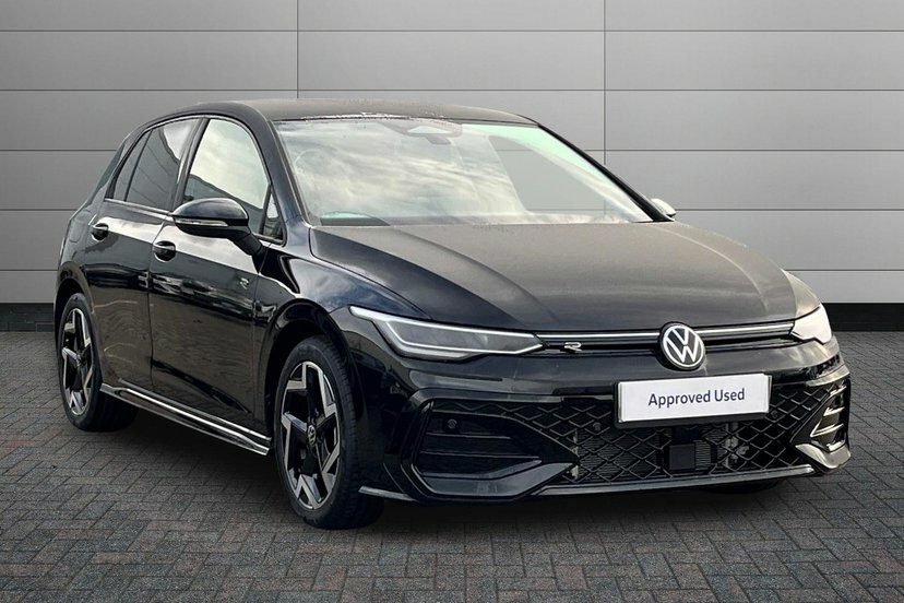 Volkswagen Golf 1.5 Etsi Mhev R-line Hatchback Hybrid D Black