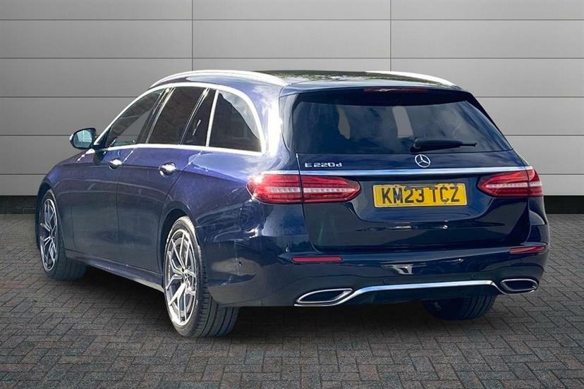 Mercedes-Benz E Class E220d 200 Amg Line Premium 9G-tronic Blue #2