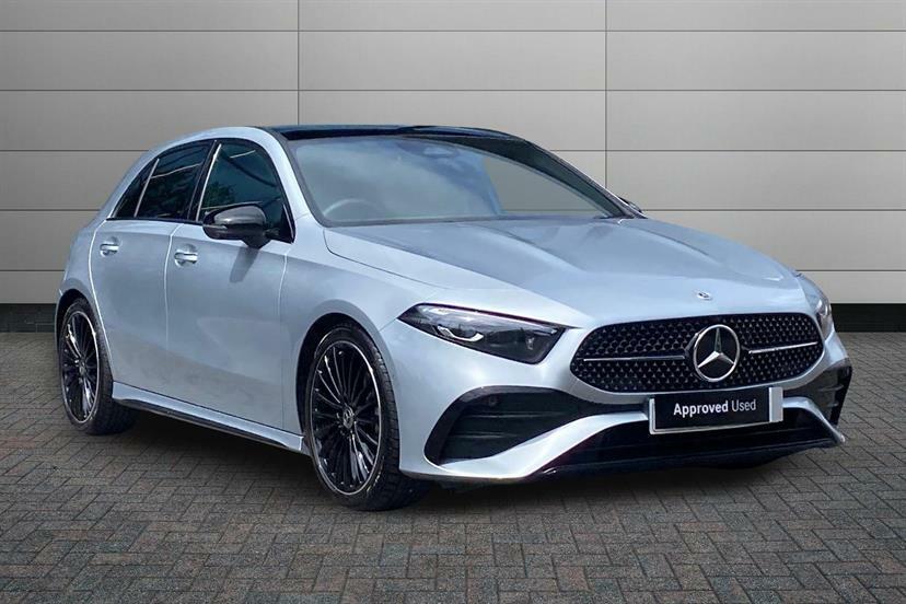 Mercedes-Benz A Class A180h Mhev Amg Line Premium Plus Silver