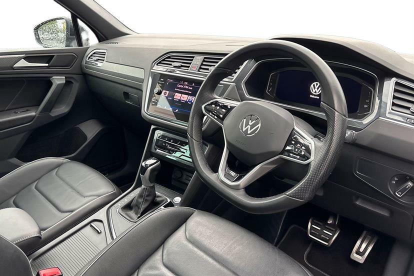 Volkswagen Tiguan 2.0 Tdi R-line Dsg Grey #5