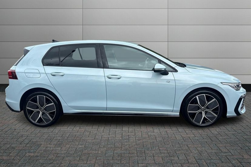 Volkswagen Golf 1.5 Etsi Mhev R-line Hatchback Hybrid D EK26OSC Blue #4