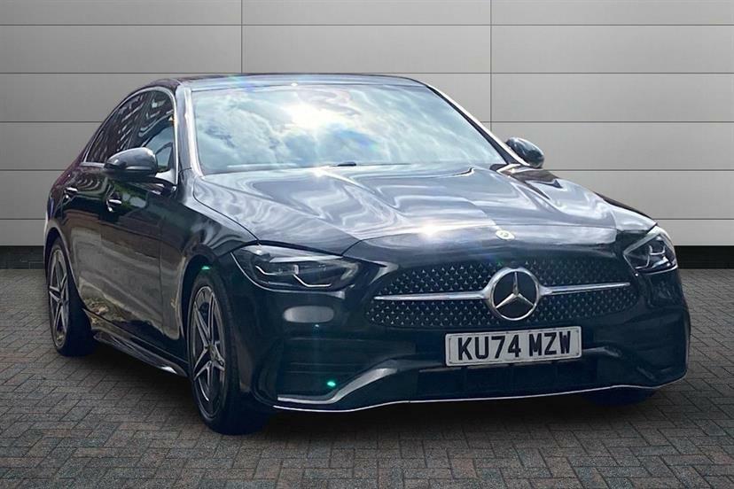 Mercedes-Benz C Class C200 Amg Line 9G-tronic Black