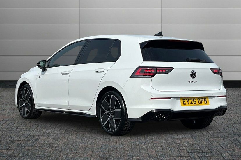 Volkswagen Golf 1.5 Etsi Mhev Black Edition Hatchback H EY26OPB White #3