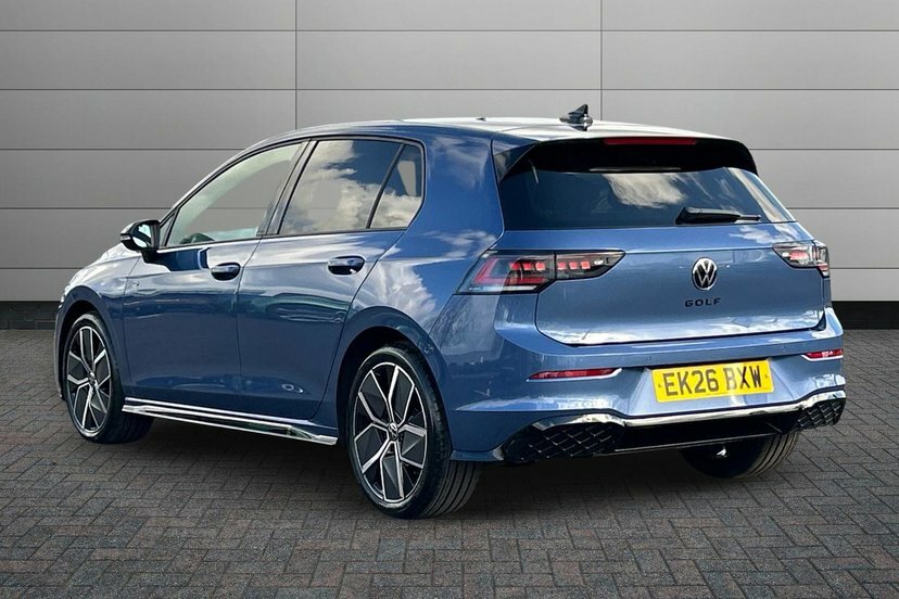Volkswagen Golf 1.5 Etsi Mhev Black Edition Hatchback H EK26BXW Blue #3