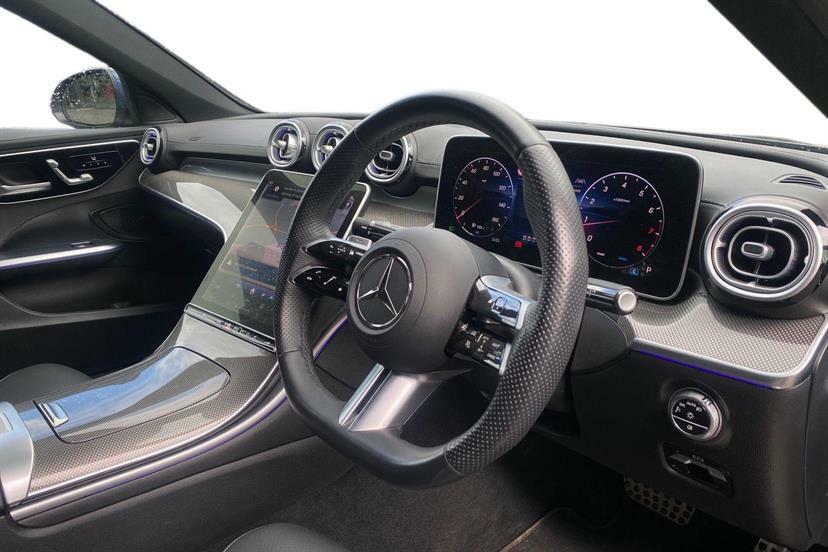 Mercedes-Benz C Class C200 Amg Line 9G-tronic Blue #4