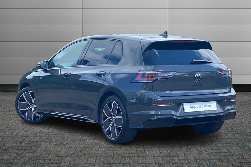 Volkswagen Golf 1.5 Etsi Mhev Black Edition Hatchback H MJ26VKG Grey #3