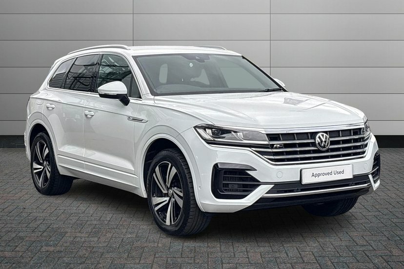 Volkswagen Touareg 3.0 Tsi V6 R-line Tech Suv Tiptronic 4M White