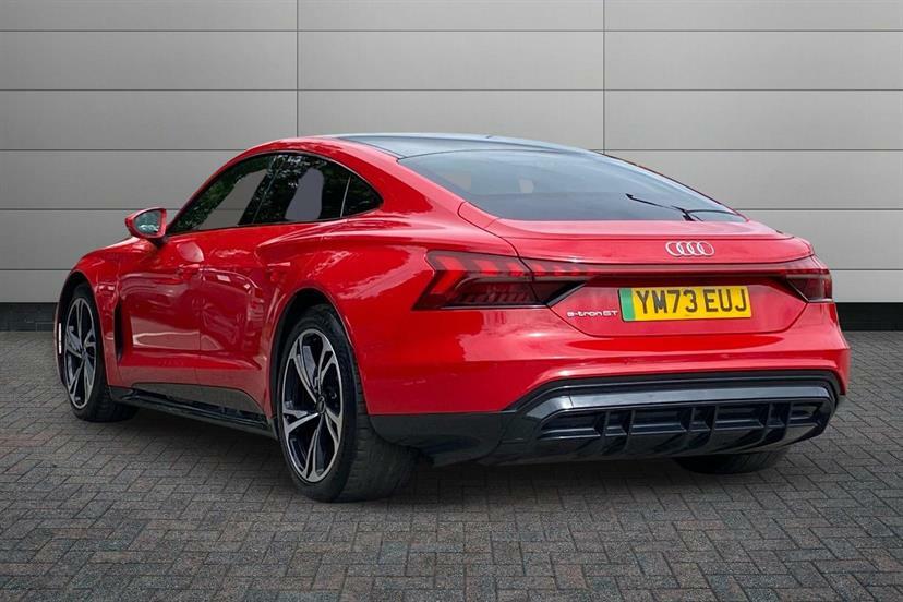 Audi E Tron GT 390Kw Quattro 93Kwh YM73EUJ Red #3