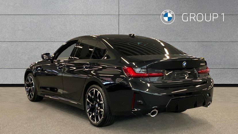 BMW 3 Series 320I M Sport Saloon RO26LTJ Black #2