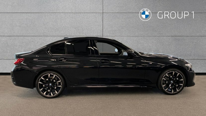 BMW 3 Series 320I M Sport Saloon RO26LTJ Black #3