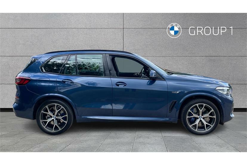 BMW X5 Xdrive45e M Sport Blue #2