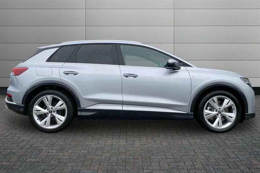 Audi Q4 E Tron 150Kw 40 63Kwh S Line Leather White #4