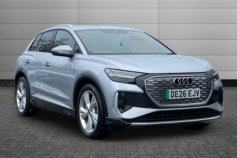 Audi Q4 E Tron 150Kw 40 63Kwh S Line Leather White