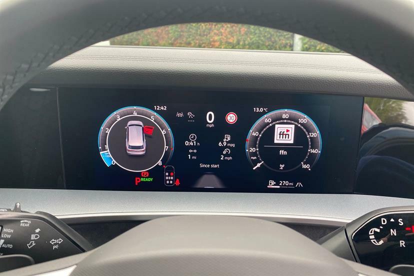 Volkswagen Tayron 1.5 Etsi R-line Dsg7 7 Seat Blue #6
