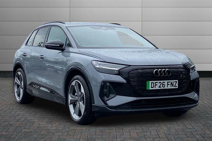 Audi Q4 E Tron 210Kw 45 82Kwh Black Edition Tech Pack Grey