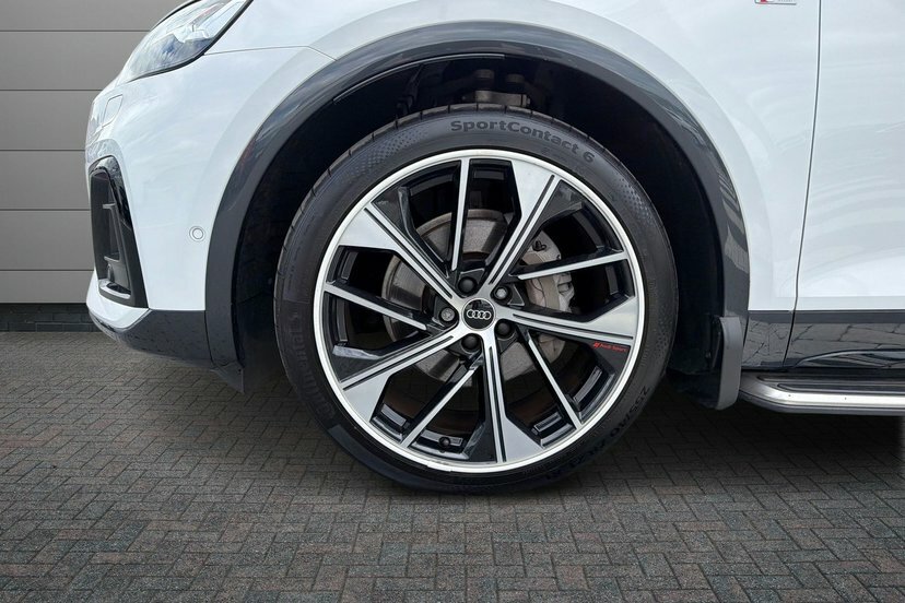 Audi Q5 2.0 Tdi 40 Vorsprung Suv S Tronic Quatt YP22YTE White #5