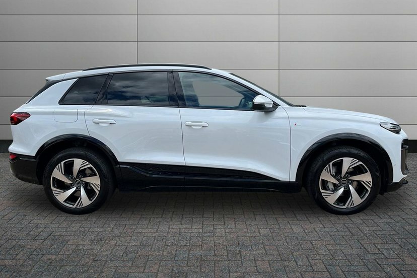 Audi Q6 E-Tron 100Kwh S Line Suv Quattro 388 P ND25UYX White #4