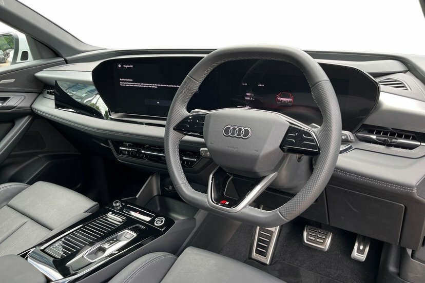 Audi Q6 E-Tron 100Kwh S Line Suv Quattro 388 P ND25UYX White #6