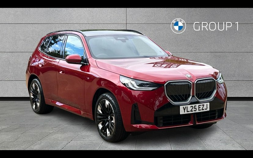 BMW X3 X3 20D Xdrive M Sport Red