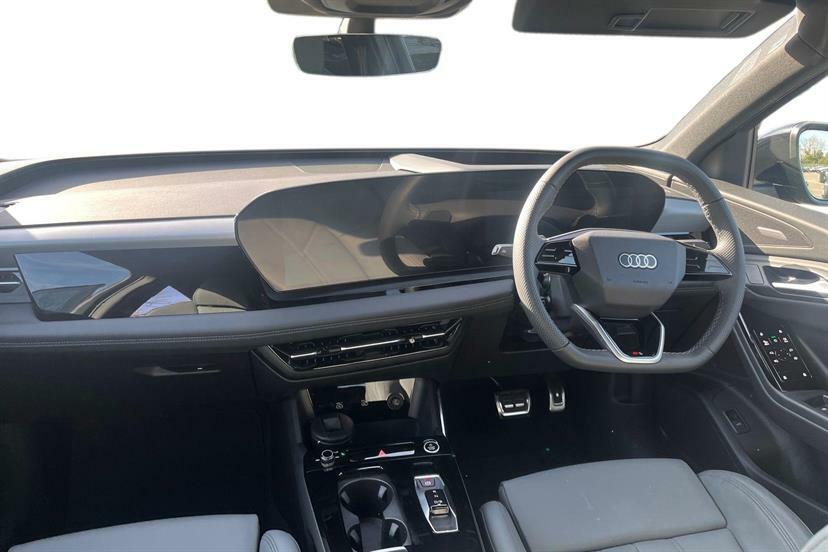 Audi Q6 E-Tron Estate White #8