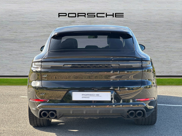 Porsche Cayenne 3.0 V6 E-hybrid 25.9Kwh Black Edition Coupe Pe HY26YGL Black #4