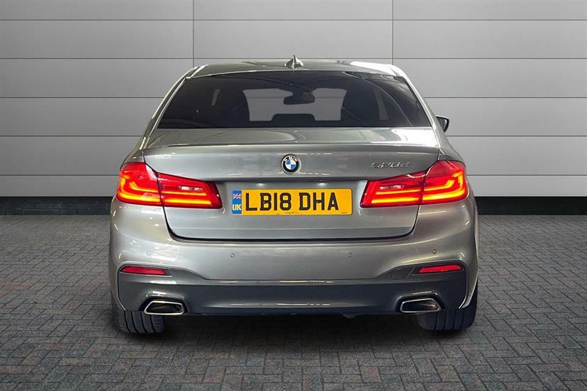 BMW 5 Series 520D Se Blue #10