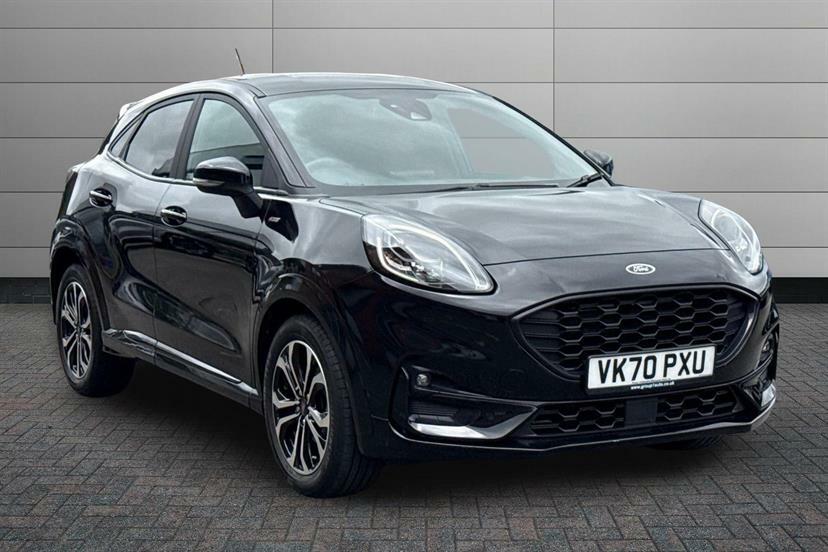 Ford Puma 1.0 Ecoboost Hybrid Mhev St-line Black