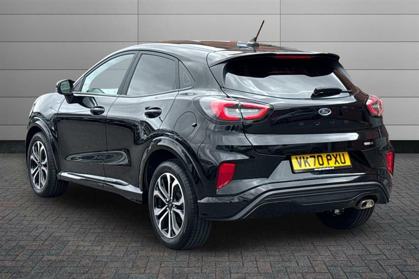 Ford Puma 1.0 Ecoboost Hybrid Mhev St-line VK70PXU Black #3