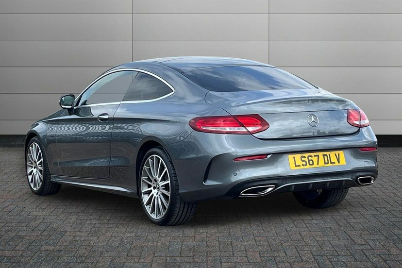 Mercedes-Benz C Class 2.0 C300 Amg Line Premium Plus Coupe LS67DLV Grey #2
