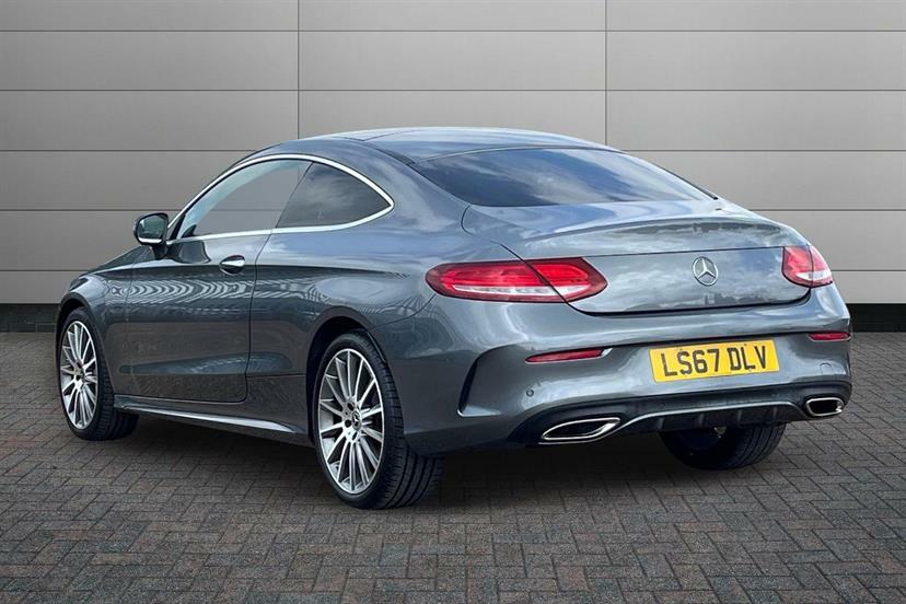 Mercedes-Benz C Class C300 Amg Line Premium Plus 9G-tronic Grey #2
