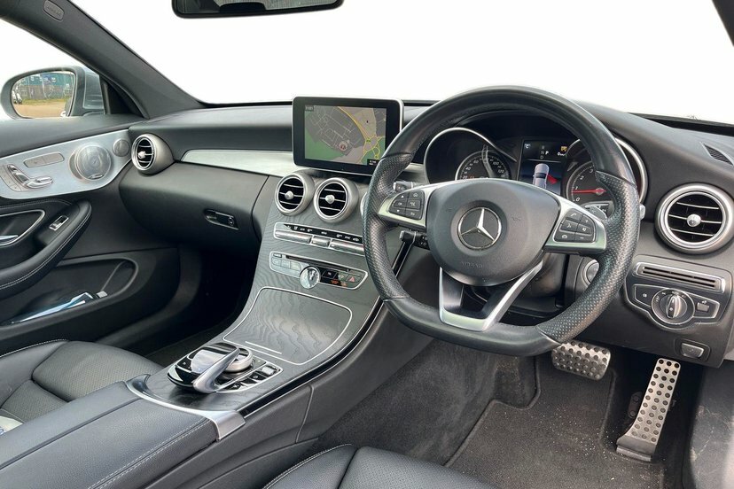 Mercedes-Benz C Class 2.0 C300 Amg Line Premium Plus Coupe LS67DLV Grey #5