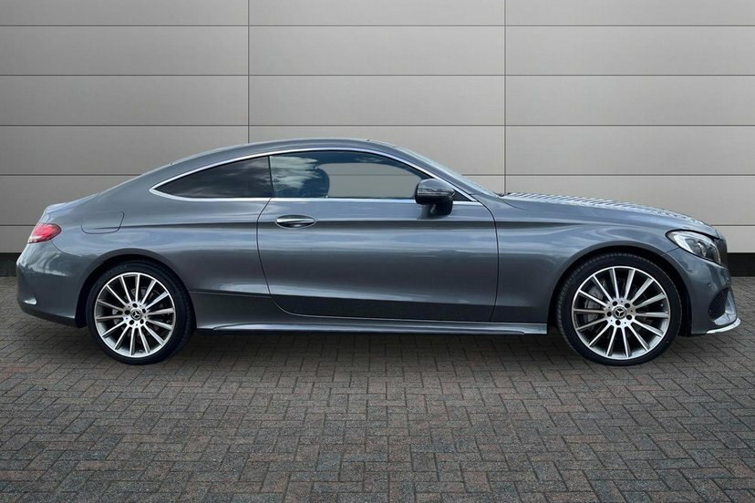 Mercedes-Benz C Class 2.0 C300 Amg Line Premium Plus Coupe LS67DLV Grey #3
