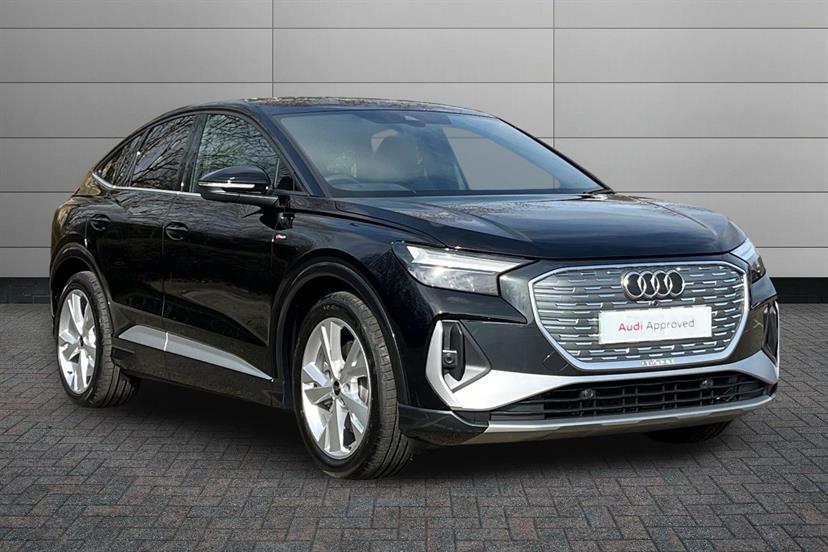 Audi Q4 E Tron 210Kw 45 Quattro 82Kwh S Line Leather AU26KUR Black