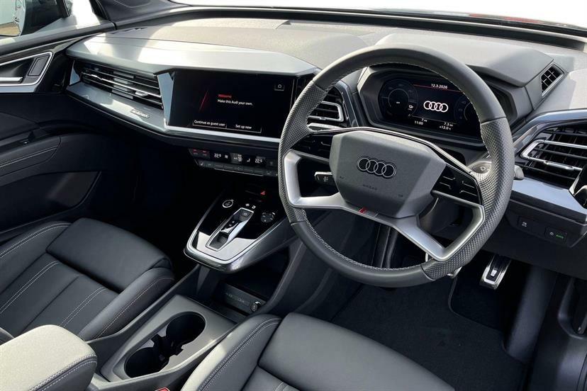 Audi Q4 E Tron 210Kw 45 Quattro 82Kwh S Line Leather Black #4