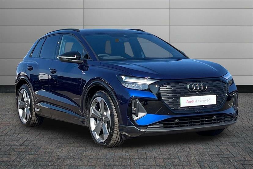 Audi Q4 E Tron 210Kw 45 82Kwh Black Edition Blue