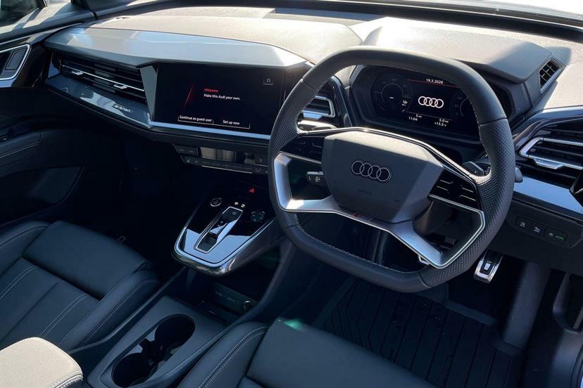 Audi Q4 E Tron 210Kw 45 82Kwh Black Edition Tech Pro Silver #6