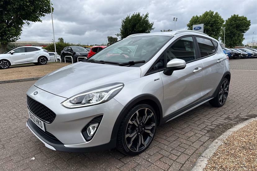 Ford Fiesta Silver #22