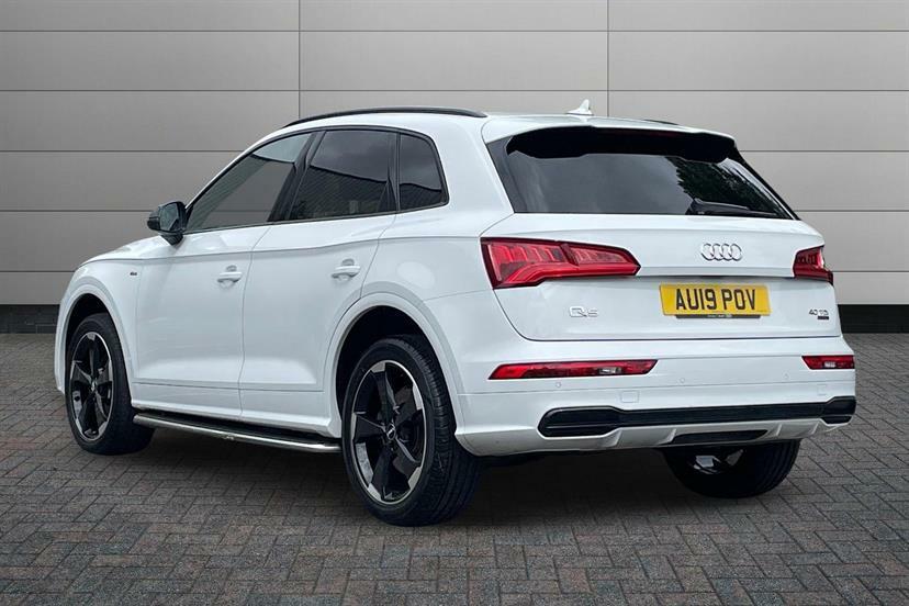 Audi Q5 40 Tdi Quattro Black Edition S Tronic White #3