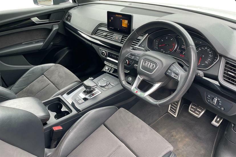 Audi Q5 40 Tdi Quattro Black Edition S Tronic White #6