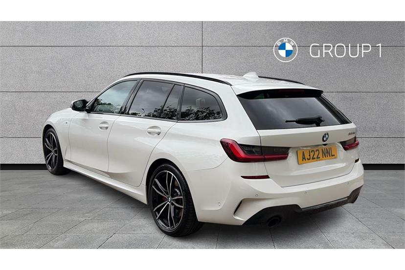 BMW 3 Series 320D Mht M Sport Step White #2