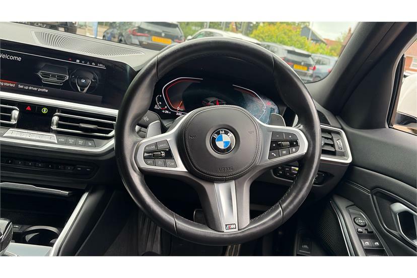 BMW 3 Series 320D Mht M Sport Step White #5