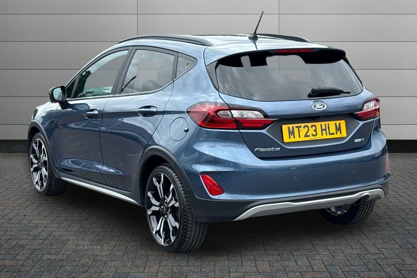 Ford Fiesta 1.0T Ecoboost Mhev Active X Edition Hatchback MT23HLM Blue #3