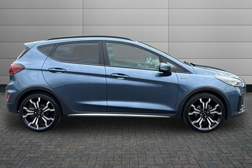 Ford Fiesta 1.0T Ecoboost Mhev Active X Edition Hatchback MT23HLM Blue #4