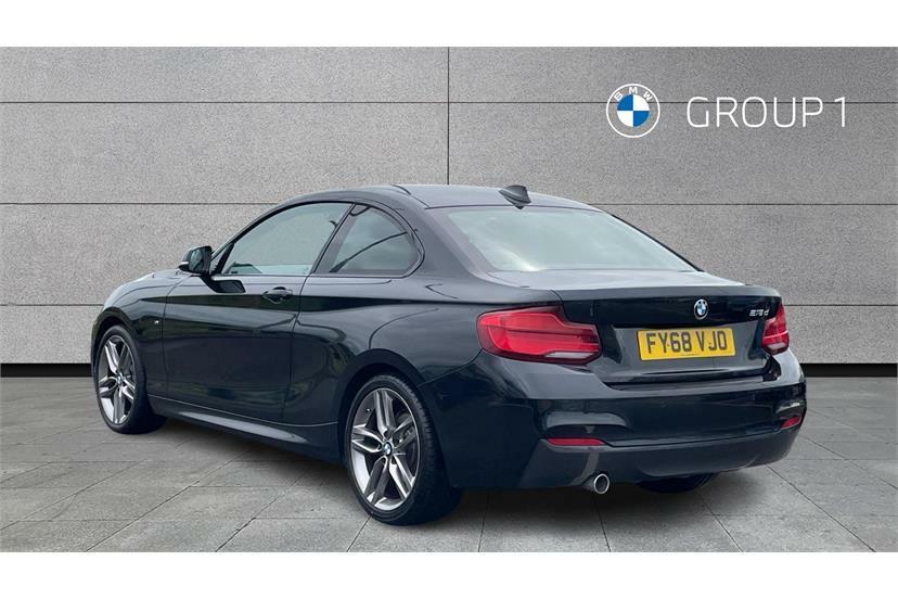 BMW 2 Series 218D M Sport Step Nav Black #2