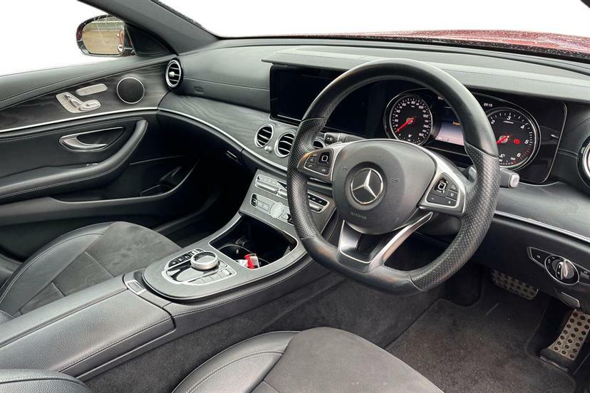 Mercedes-Benz E Class E220d 4Matic Amg Line Premium 9G-tronic Red #6